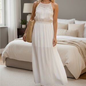 New Look long white maxi dress